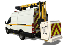 Minibus Hire Wokingham - 12.5M Cherry Picker 3.5T - Van hire Wokingham